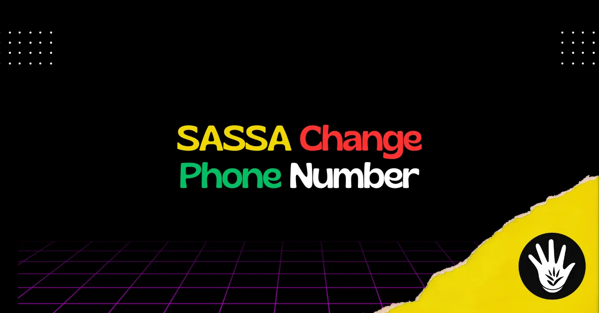SASSA SRD Change Phone Number for R370 Grant
