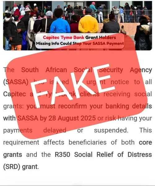 sassa capitec tymebank reconfirmation