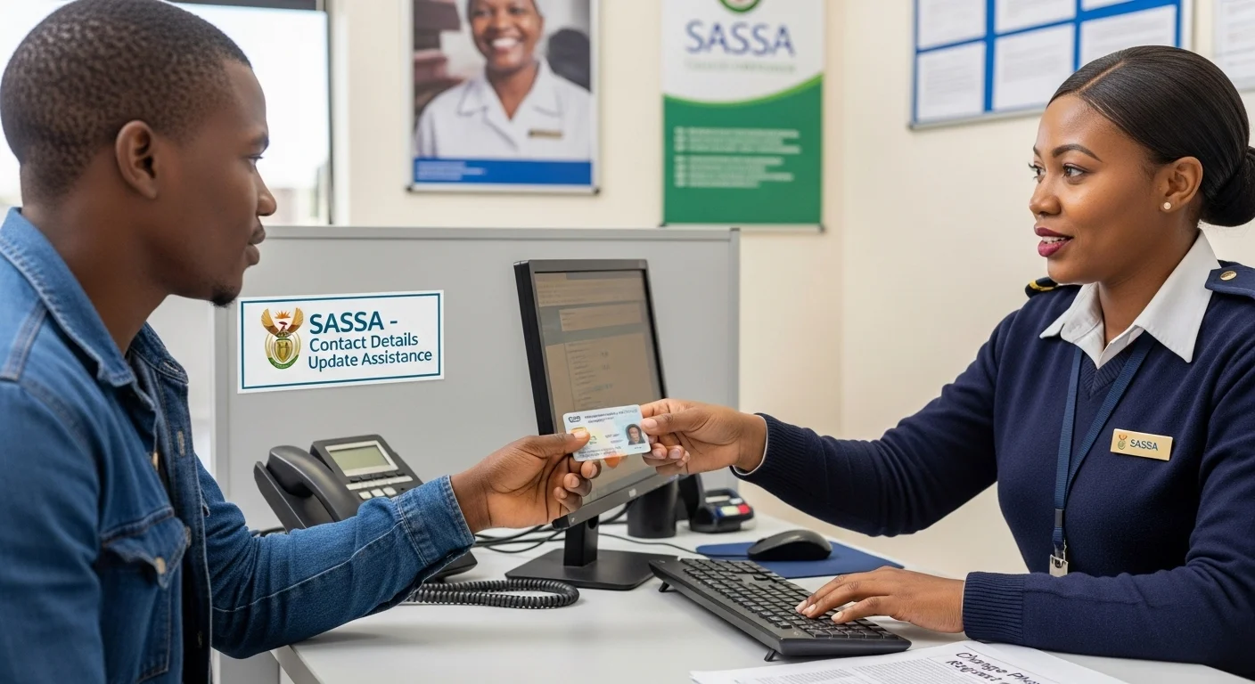 Change Your SASSA SRD R370 Phone Number for SRD Grant Without OTP