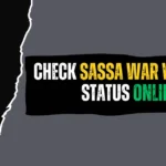 Check SASSA War Veterans Grant Status Online Check SASSA War Veterans Status Online