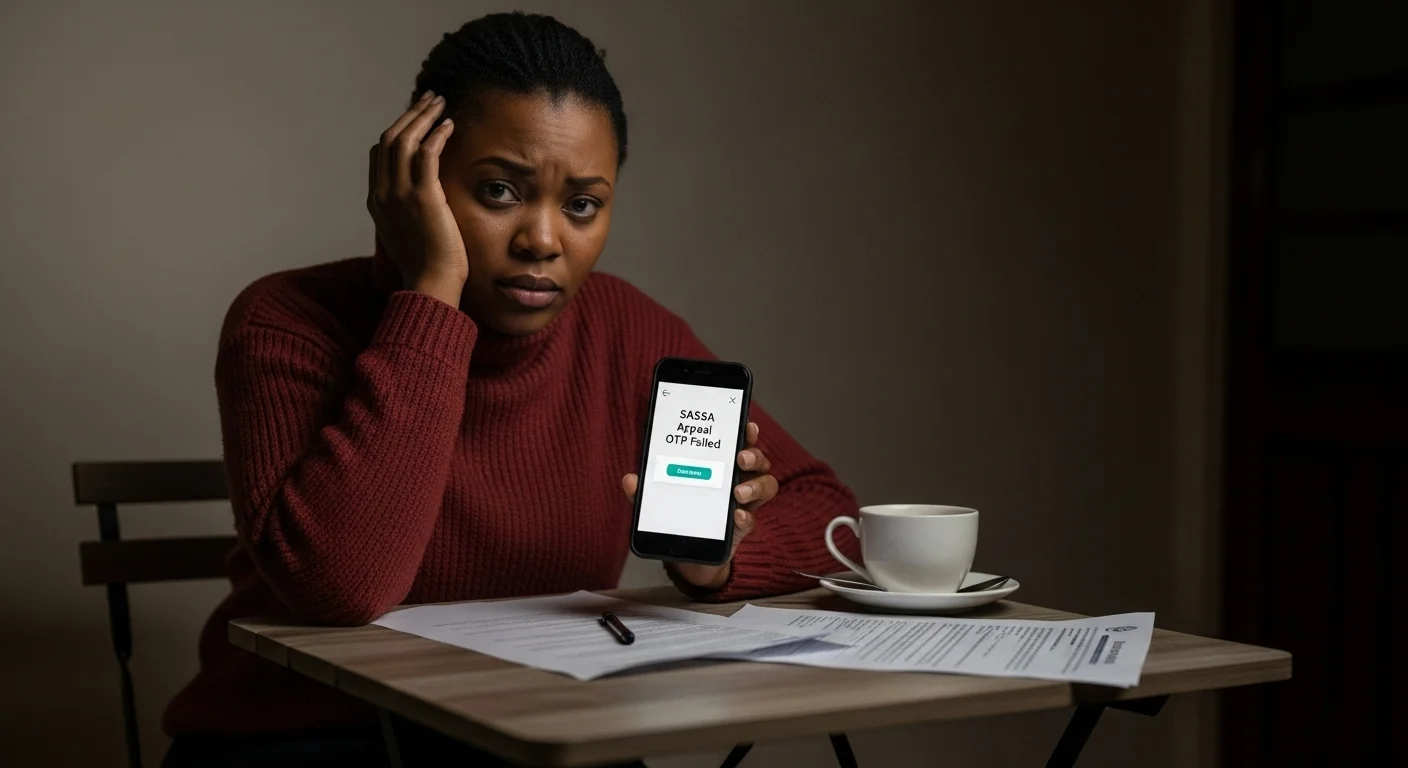 SASSA Appeal Check OTP Failed Fix