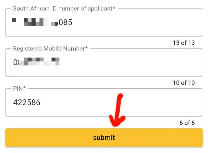 Update Your Name & Surname for SASSA SRD 2