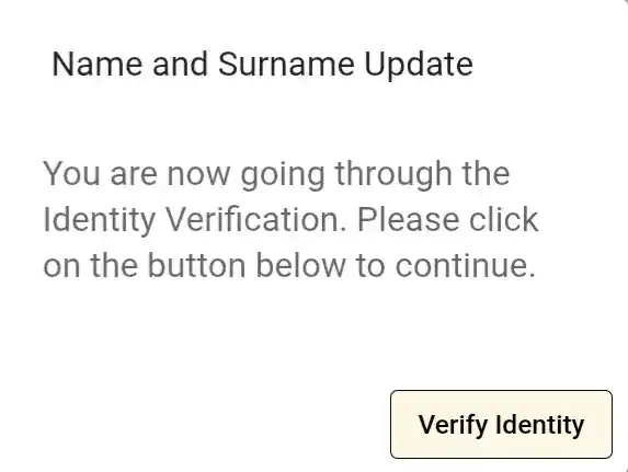Update Your Name & Surname for SASSA SRD Verify identity
