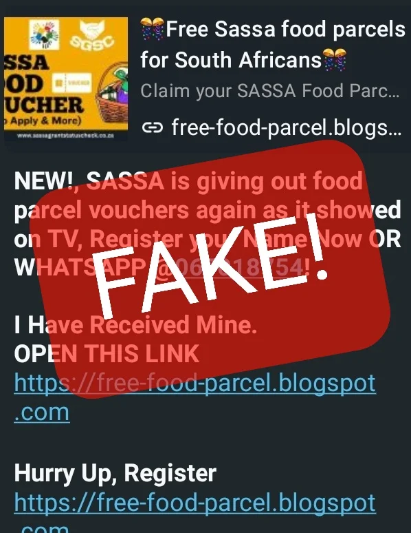 sassa food parecels 2026
sassa free food parcel